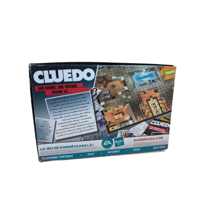 Cluedo - Hasbro - Jeu Enquête 9 ans 2-6 j