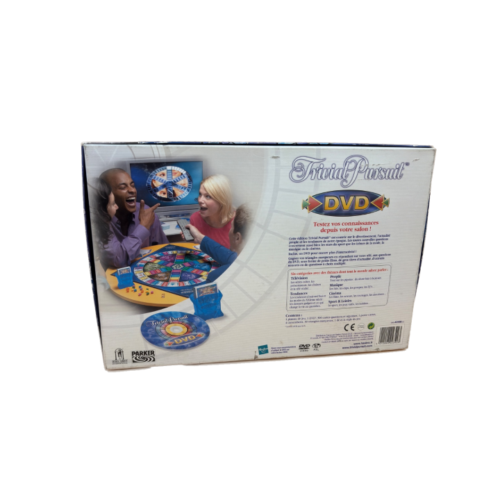 Trivial Pursuit DVD - Parker - Jeu Quizz 12 ans 2-6 j