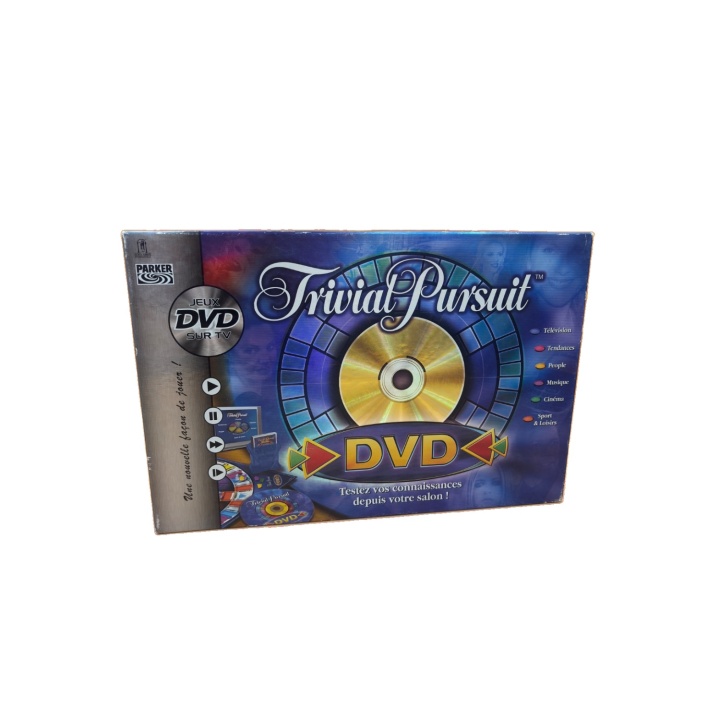 Règle Originale Trivial Pursuit DVD Parker - Notice Authentique V