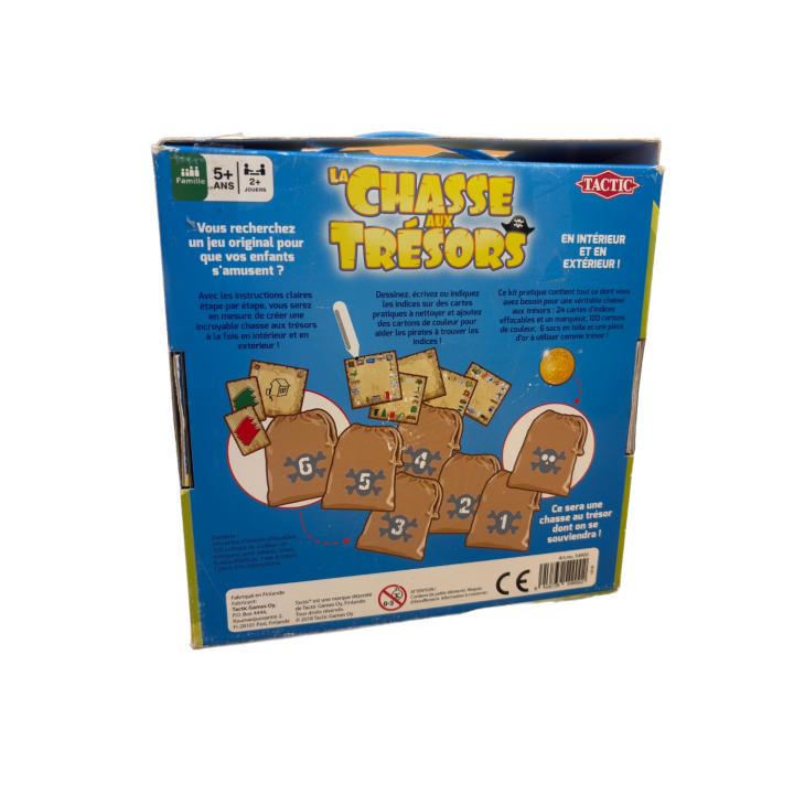 Chasse aux Trésors - Tactic - Jeu Aventure 5 ans 2-4j