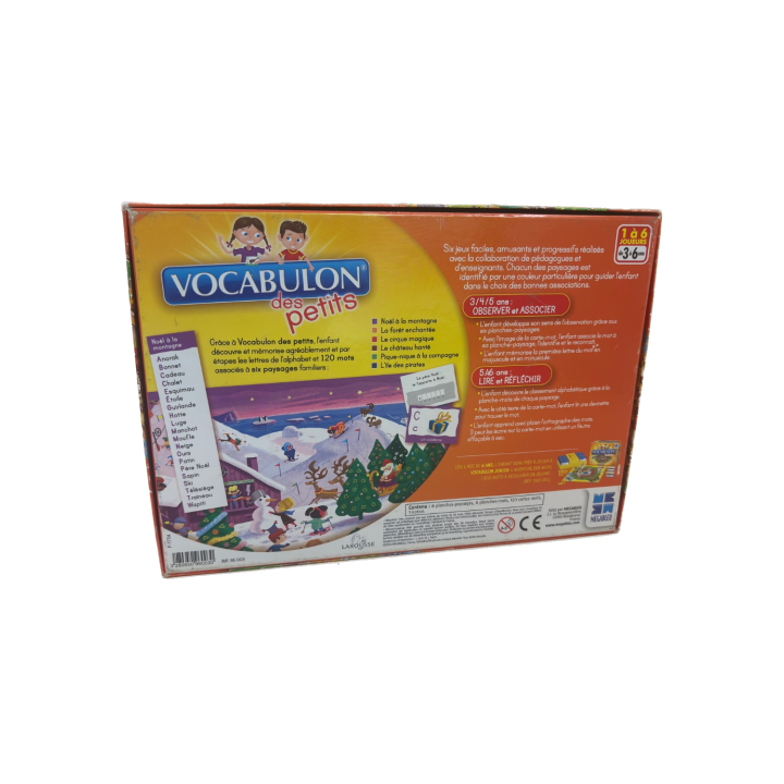 Vocabulon des Petits - Megableu - Jeu Éducatif 3 ans 6