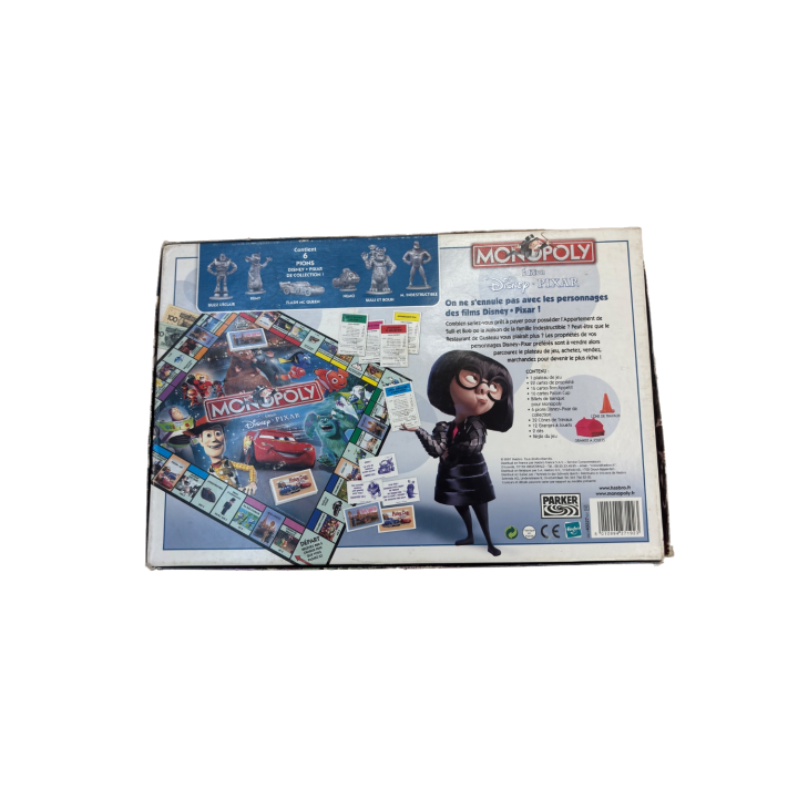 Monopoly Disney Pixar - Hasbro - Jeu Famille 8 ans 2-4 j