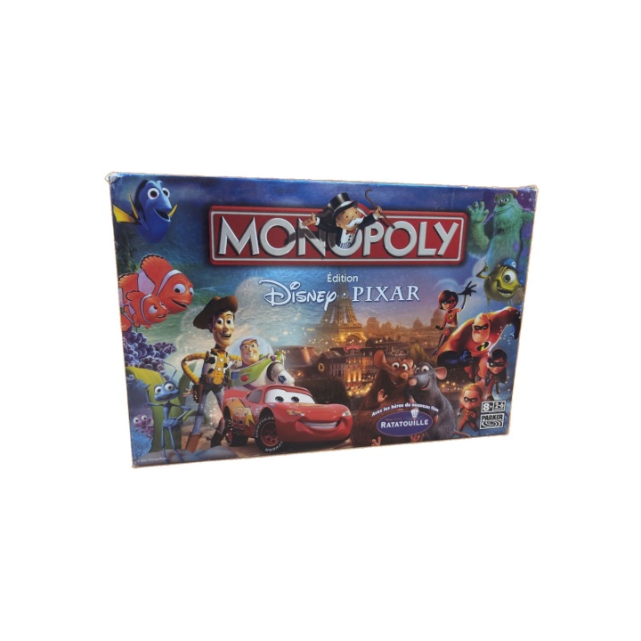 Règle Originale Monopoly Disney Pixar Hasbro - Notice Authentique