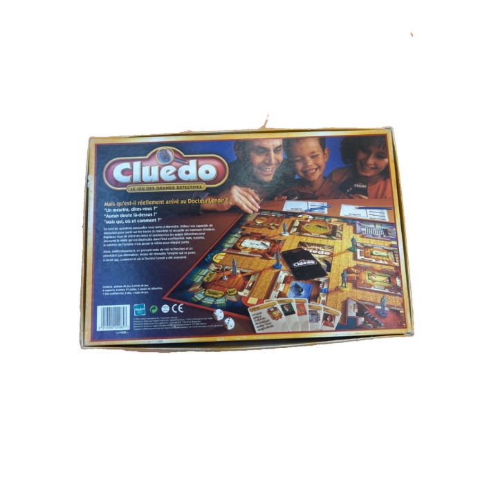 Cluedo - Hasbro - Jeu Enquête Détective 8 ans 3-6 j