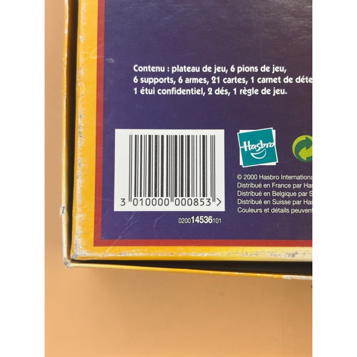 Cluedo - Hasbro - Jeu Enquête Détective 8 ans 3-6 j