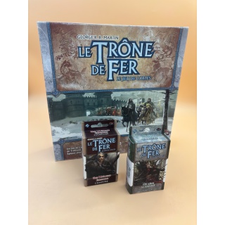 Le Trône de Fer JCE - FFG - Jeu Cartes 14 ans 2-4 j + 2 Ext