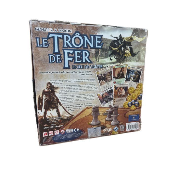 Le Trône de Fer JCE - FFG - Jeu Cartes 14 ans 2-4 j + 2 Ext