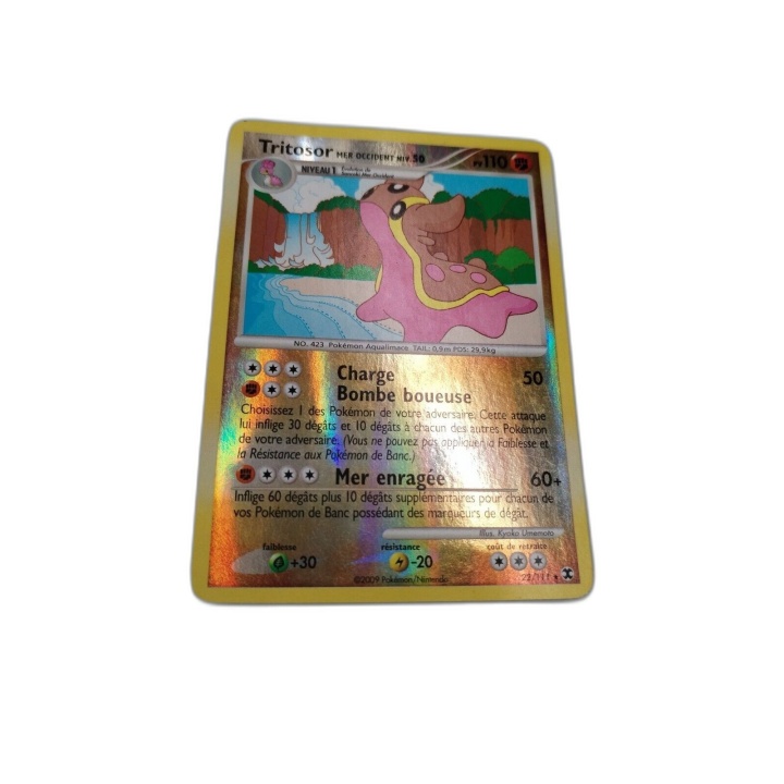 Carte Pokémon Tritosor Mer Occident Holo 22/111 Platine Rivaux Émergea