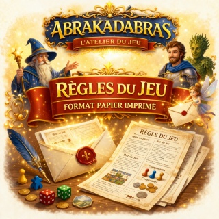 Règle Papier Chass' Fantômes Évolution - Notice Originale Megable