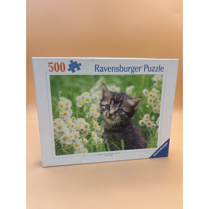 Kitten in the Meadow - Ravensburger - Puzzle 500 pièces Chaton