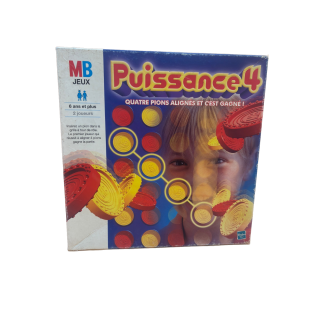 Puissance 4 - MB Jeux - Jeu Stratégie 6 ans 2 joueurs