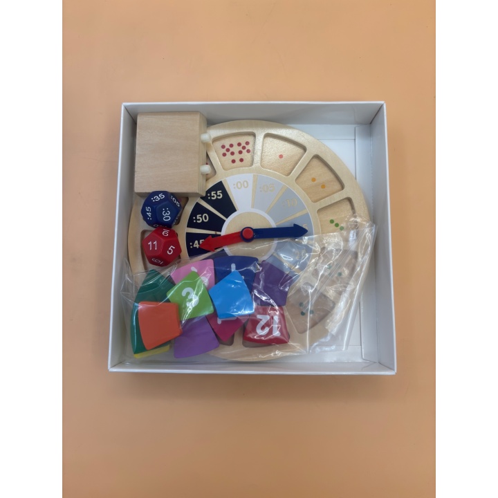 Jeu de l'Horloge - Educ4bul - Horloge Bois Éducatif 3 ans