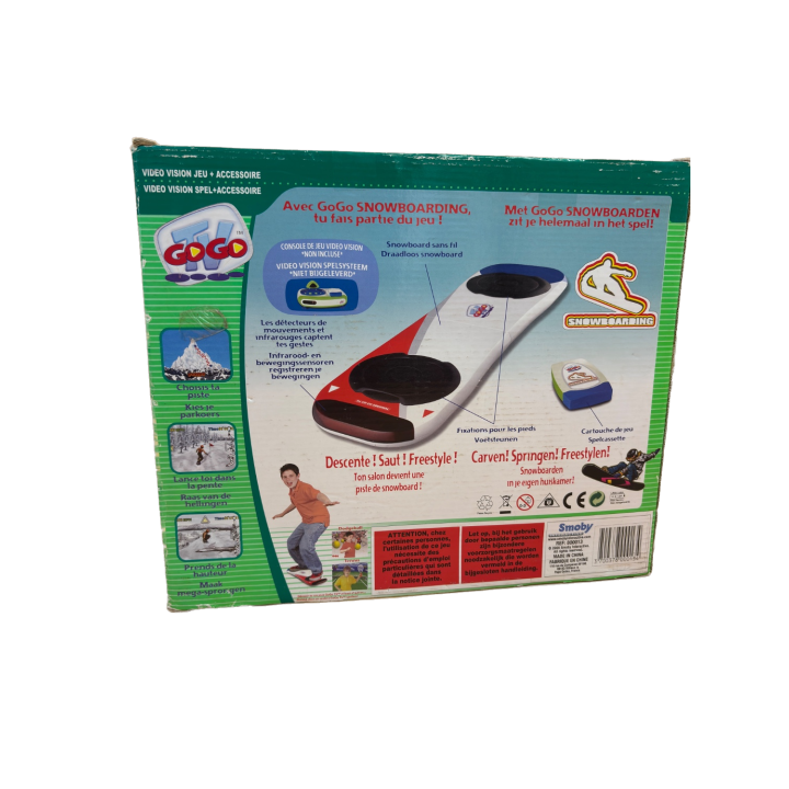 GoGo TV Snowboarding - Smoby - Jeu Vidéo Vision Console 2005