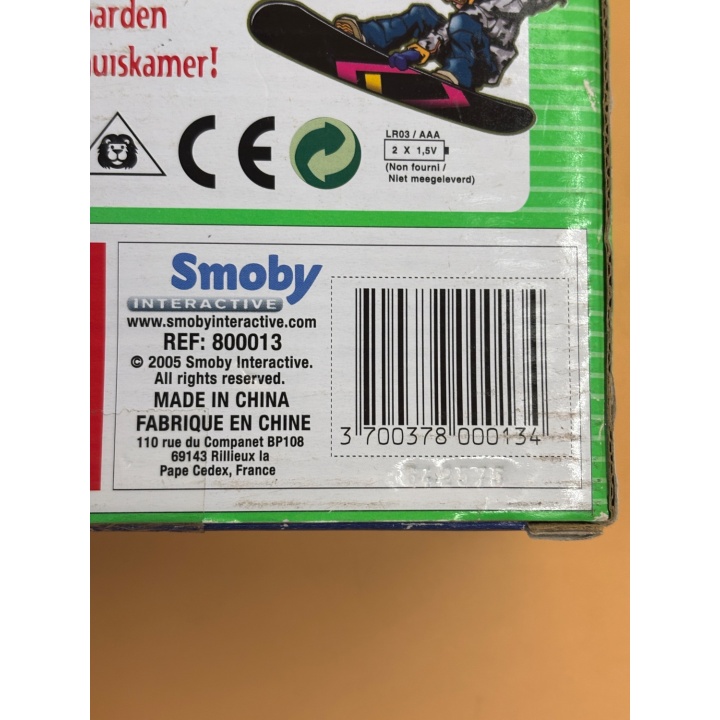 GoGo TV Snowboarding - Smoby - Jeu Vidéo Vision Console 2005