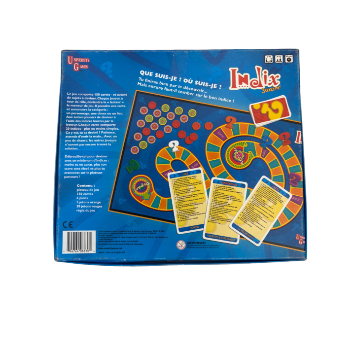 Indix Junior - University Games - Jeu Quizz 7 ans