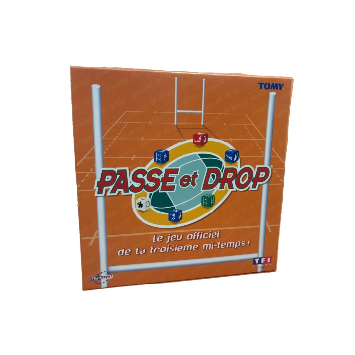 Règle Originale Passe et Drop TOMY - Notice Authentique Rugby Dés
