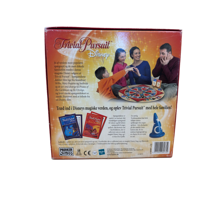 Trivial Pursuit Disney - Hasbro - Jeu famille quizz 8 ans 2-6 j