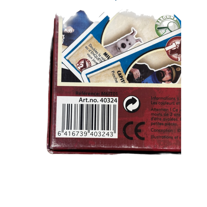 Aventures de Tintin - Tactic - Jeu aventure 8 ans 2-4 j