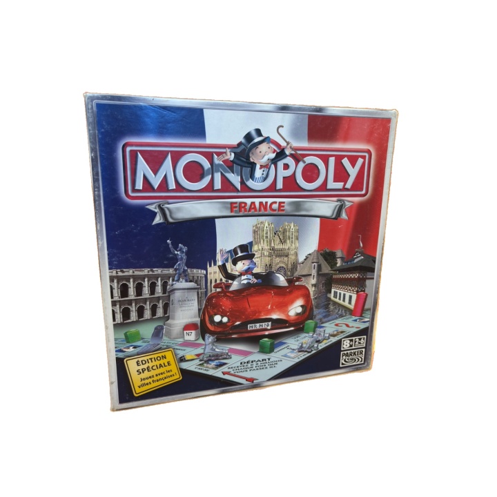 Monopoly France - Hasbro - Jeu Stratégie 8 ans 2-6 j