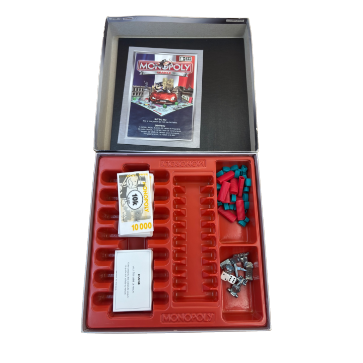 Monopoly France - Hasbro - Jeu Stratégie 8 ans 2-6 j