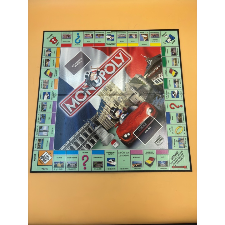 Monopoly France - Hasbro - Jeu Stratégie 8 ans 2-6 j