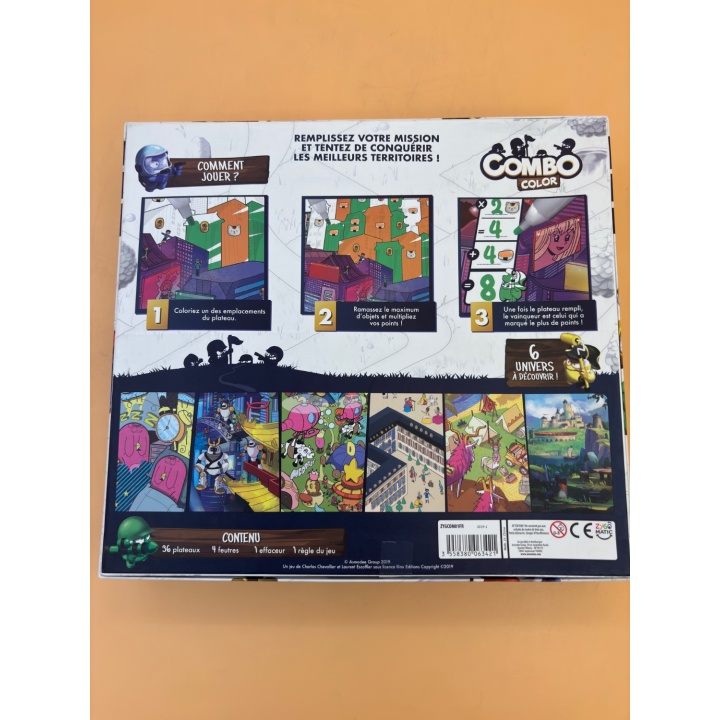 Combo Color - Asmodee - Jeu stratégie 8 ans 2-4 joueurs