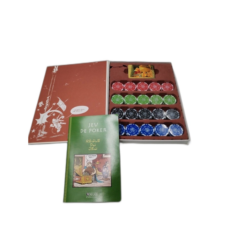 Jeu de Poker Astérix Chez les Helvètes - Cartes Collector - Occasion C