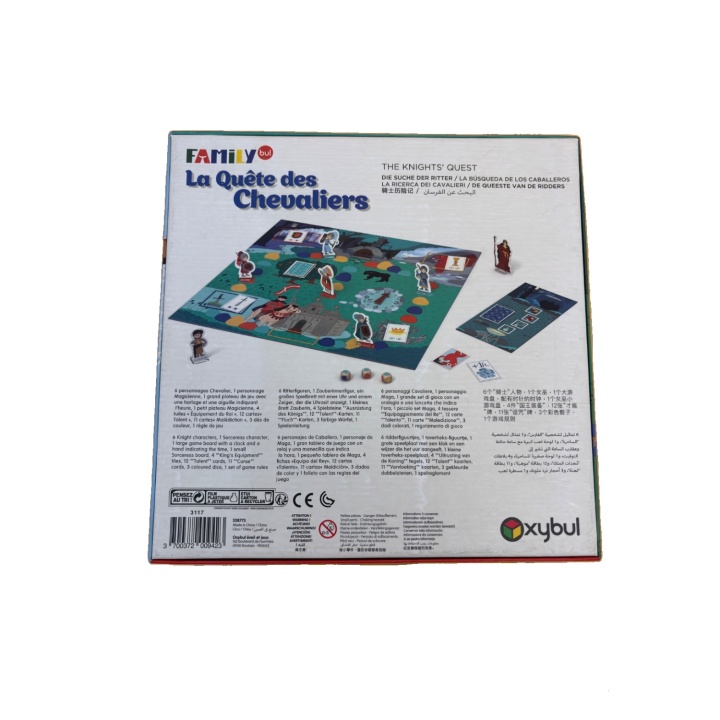 La Quête des Chevaliers - Oxybul - Jeu coopératif 5 ans 2-5 j