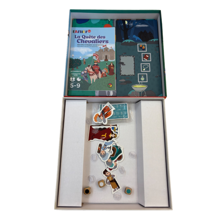 La Quête des Chevaliers - Oxybul - Jeu coopératif 5 ans 2-5 j