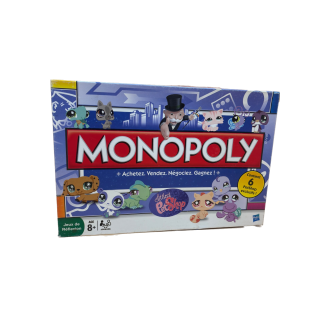 Monopoly Littlest Petshop - Hasbro - Jeu Famille 8+ 2-4j