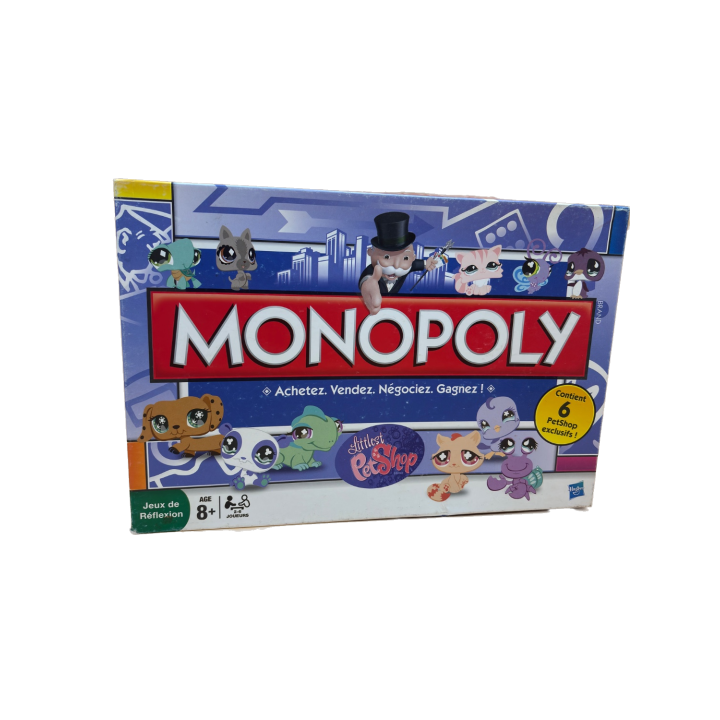 Règle Originale Monopoly Littlest Petshop - Notice Authentique Ha