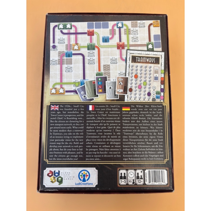 Tramways - LudiCreations - Jeu Stratégie 12 ans 1-5 j