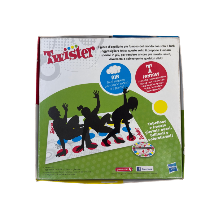 Twister - Hasbro - Jeu équilibre 6 ans 2-4 j - Complet Vérifié
