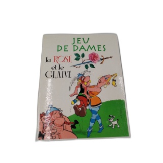 Jeu de Dames Astérix La Rose et le Glaive - Atlas - Jeu Classique 2 Jo
