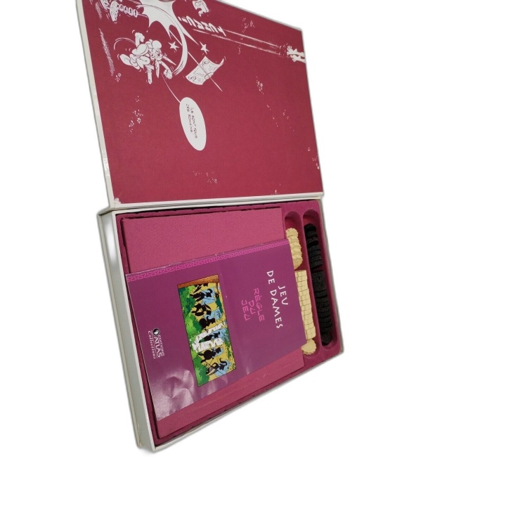 Jeu de Dames Astérix La Rose et le Glaive - Atlas - Jeu Classique 2 Jo