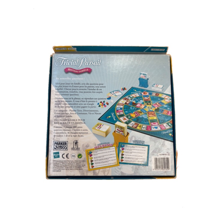 Trivial Pursuit Édition Famille - Hasbro - Jeu Quizz 8 ans