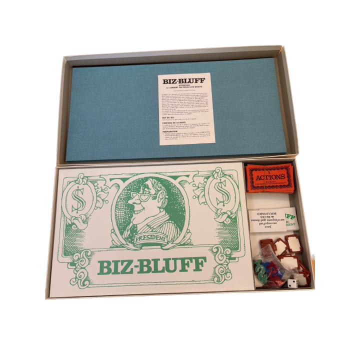 Biz-Bluff - Miro-Meccano - Jeu Bluff Négociation 10 ans 2-4 j