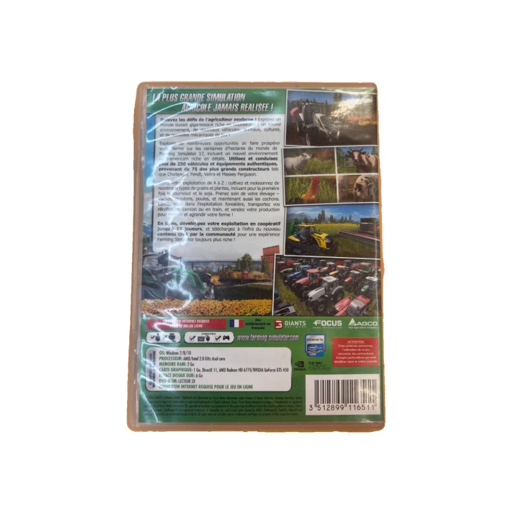 Farming Simulator 17 - Focus - PC DVD-ROM
