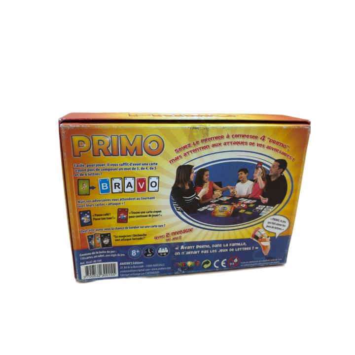 PRIMO - Anaton's Éditions - Jeu lettres 8 ans 1-6 j
