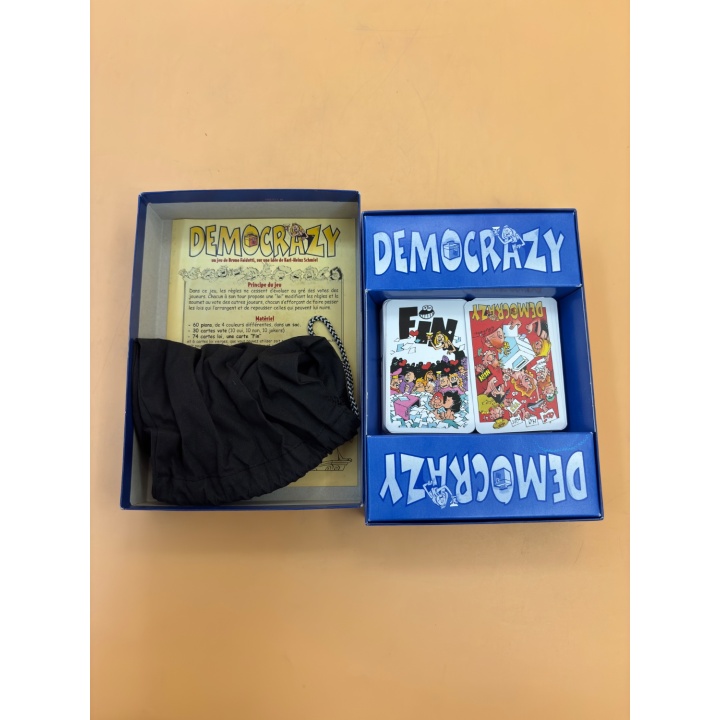 Democrazy - Blue Games - Jeu ambiance vote 10 ans 3-10 j