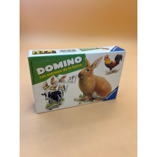 Domino Animaux de la Ferme - Ravensburger - Jeu Éducatif 3 ans