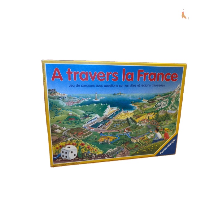 À travers la France - Ravensburger - Jeu famille 8 ans 2-6 j