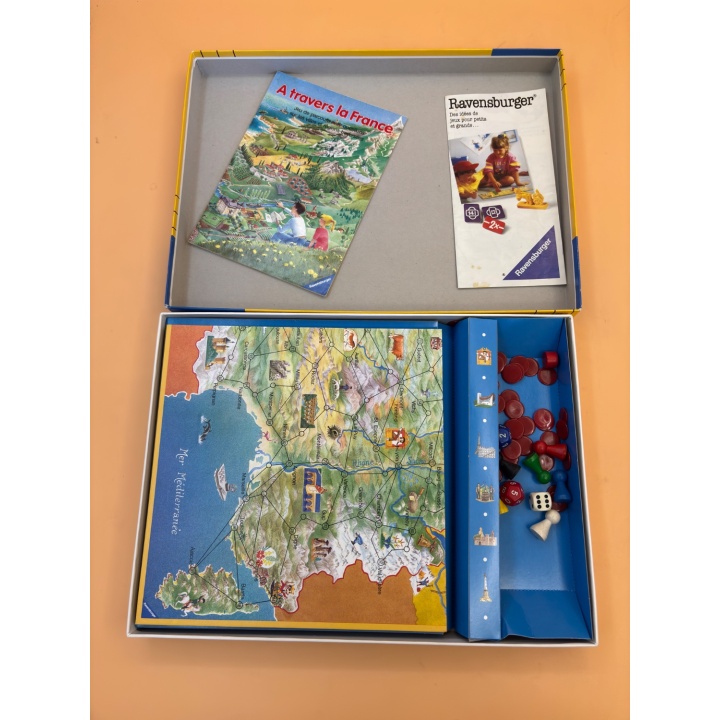 À travers la France - Ravensburger - Jeu famille 8 ans 2-6 j