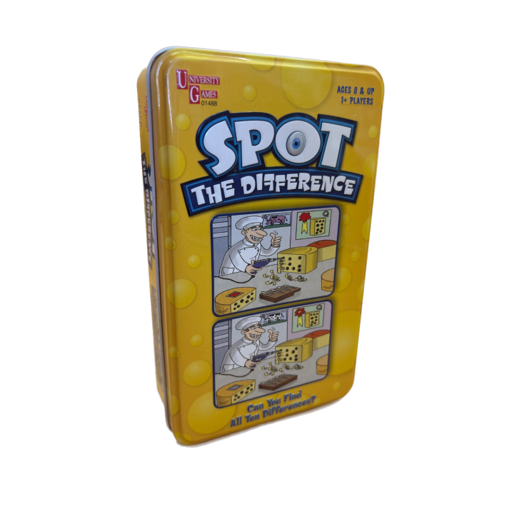 Règle Spot the Difference PDF - Notice Jeu University Games