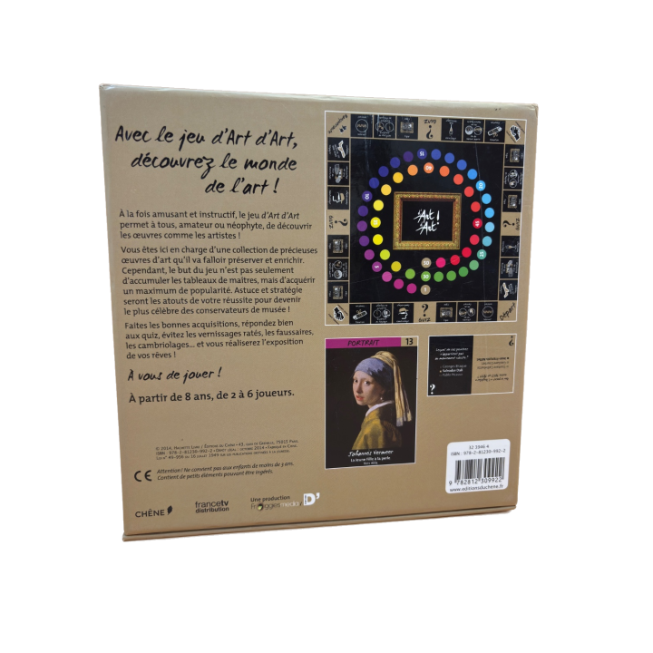 Art d'Art - Chêne - Jeu Culturel Quiz 8 ans 2-6 j