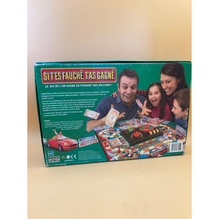 Si T'es Fauché T'as Gagné - Parker - Jeu Famille 8 ans 2-6 j