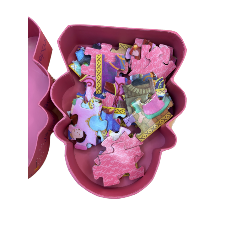 Puzzle Cendrillon Djeco 36 pièces - Silhouette Princesse