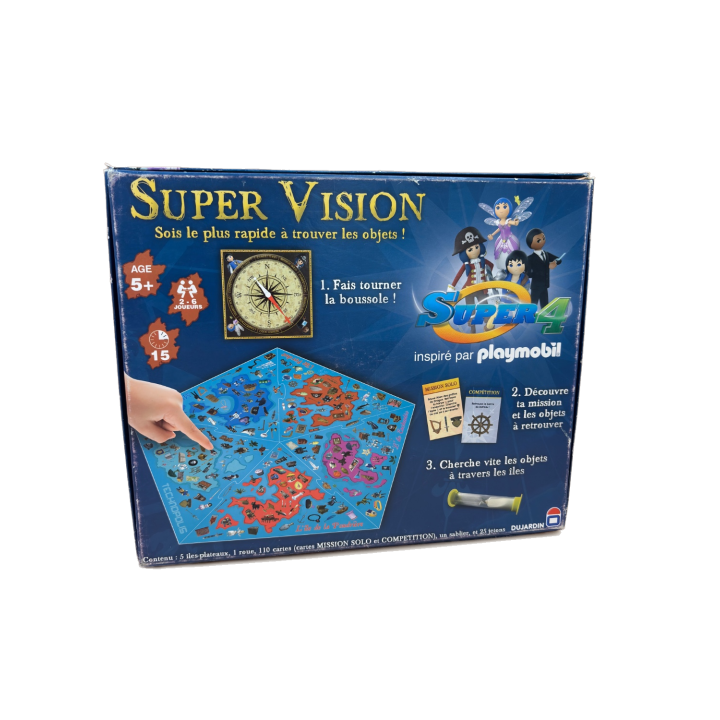 Super Vision - Dujardin - Jeu Observation Super 4 5 ans 2-4 j