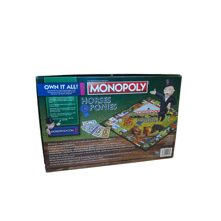 Monopoly Horses & Ponies - Hasbro - Jeu stratégie 8 ans 2-6 j