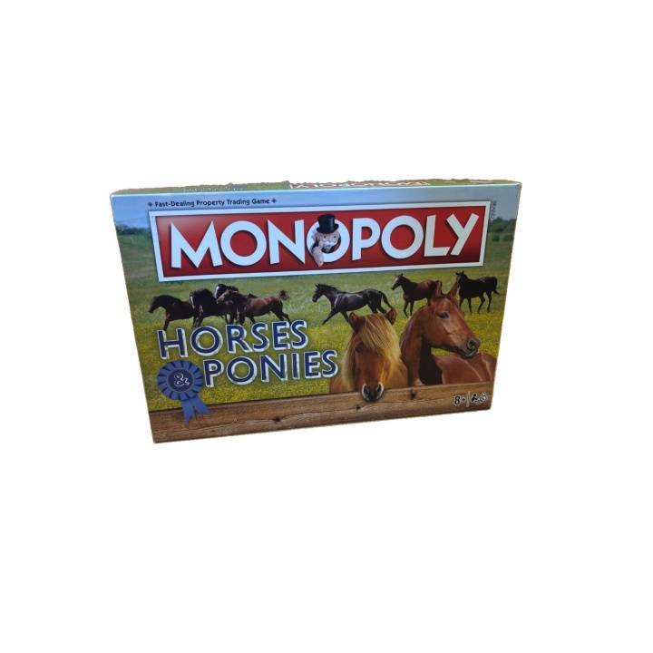 Règle Papier Monopoly Horses & Ponies - Notice Originale Hasbro |